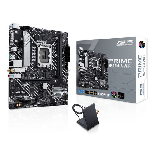 Placa Asus Prime H610M-A Wifi Intel1700 2Ddr5 Hdmi/Vga/Displ