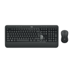 Teclado de Membrana + Ratón Logitech MK540 Advanced Inalámbrico Negro