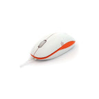 Mouse 3free Mcm101/wo Diseo Blanco Naranja
