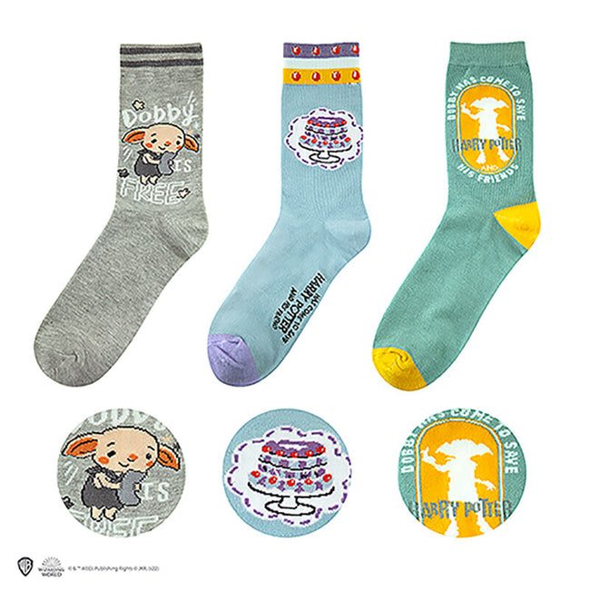 Set De Calcetines (3) Harry Potter Dobby (T. 35-45) Hover Image