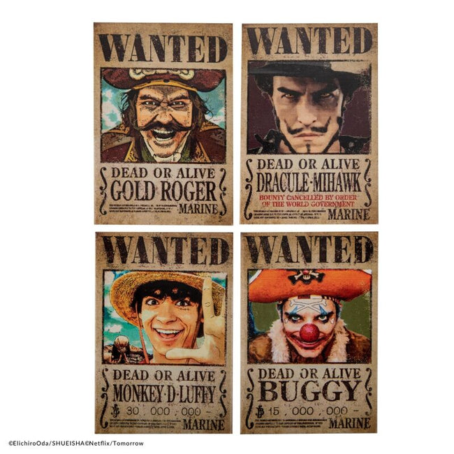 Set 4 Imánes Carteles Se Busca Hover Image