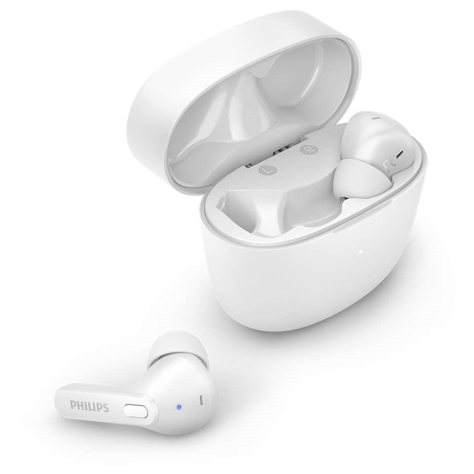 Auricular Bt. Philips Null Tat2206Wt Intraudit. Blancos