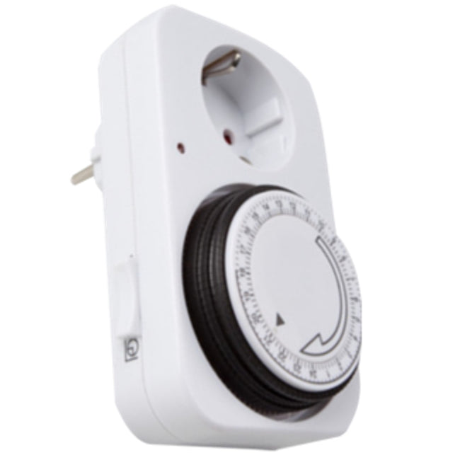 Programador Silver Electronic Analógico - 24 Horas - 3600w - 250v - 16a - 50hz - Ip 20 - Ajustable 15 Minutos - 24h Negro Hover Image