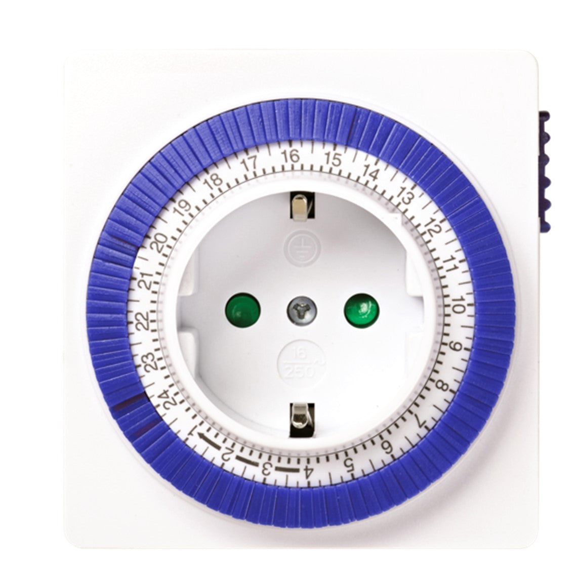 Programador Silver Electronic Analógico - 24 Horas - 3600w - 250v - 16a - 50hz - Ip 20 - Ajustable 15 Minutos - 24h
