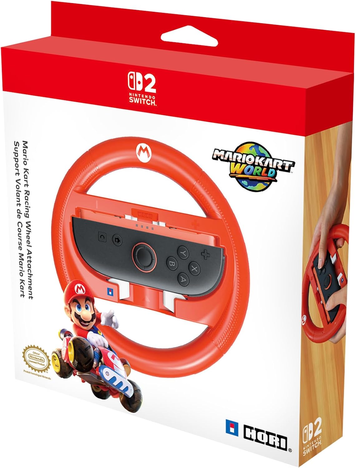 Adaptador Volante para Mario Kart(Mario) Switch 2 NINTENDO SWITCH 2 (Accesorios)