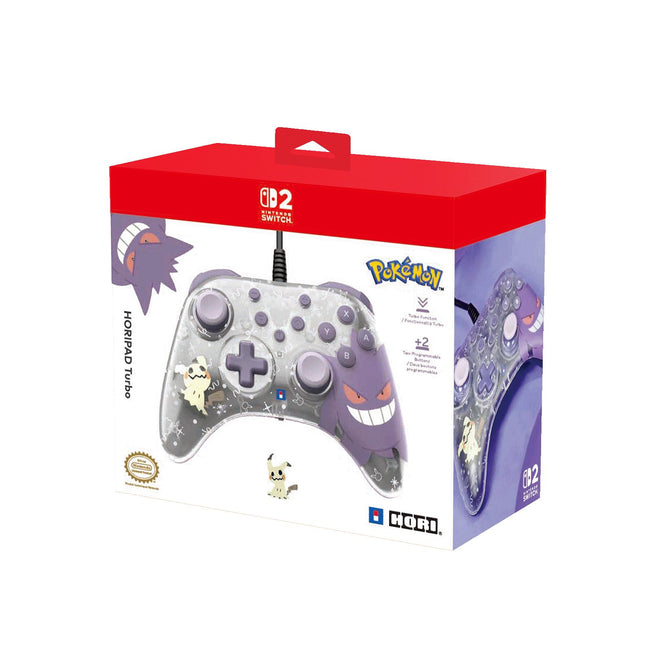 HORIPAD Turbo Gengar & Mimikyu Switch 2 NINTENDO SWITCH 2 (Accesorios) Hover Image