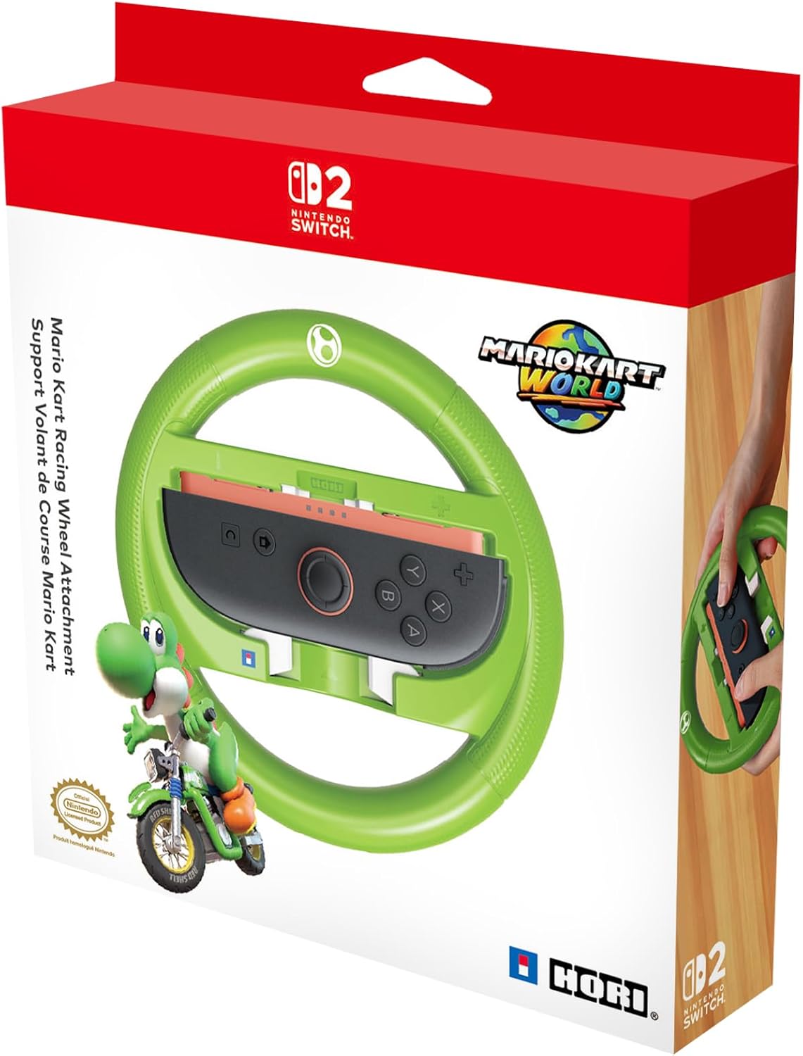 Adaptador Volante para Mario Kart(Yoshi) Switch NINTENDO SWITCH 2 (Accesorios)