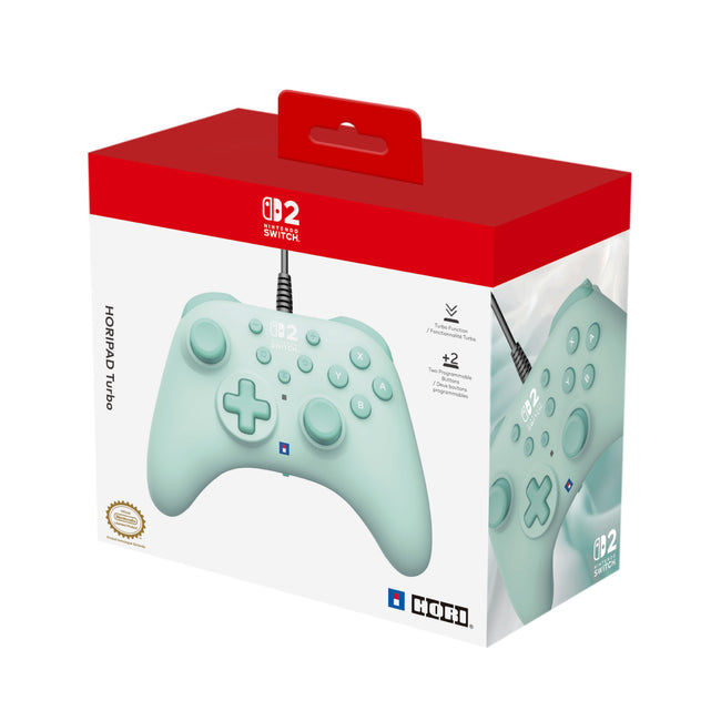 HORIPAD Turbo Menta Switch 2 NINTENDO SWITCH 2 (Accesorios) Hover Image