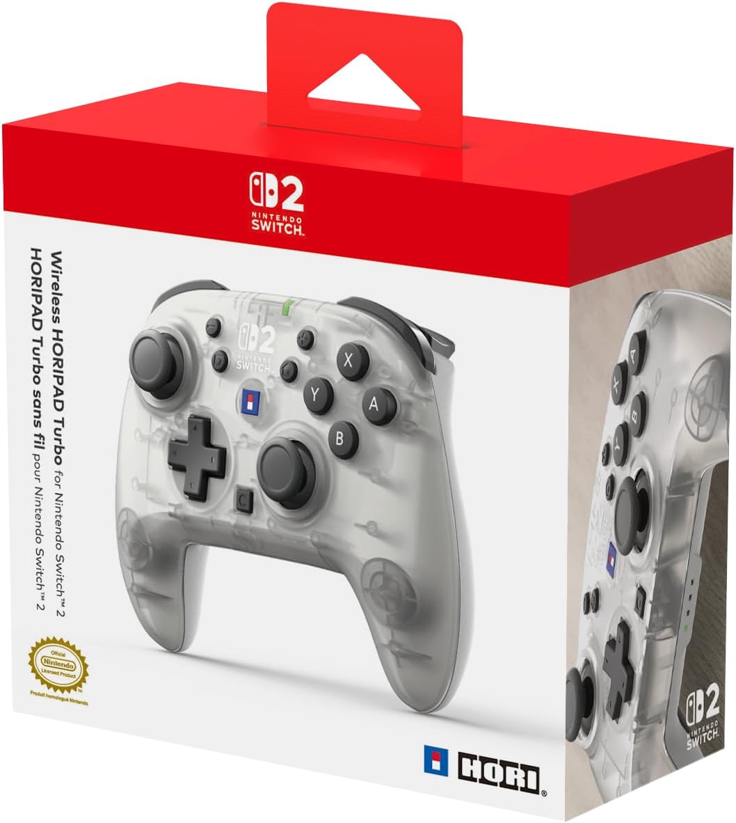 Horipad Inalambrico Blanco Hielo Hori Switch 2 NINTENDO SWITCH (Accesorios)