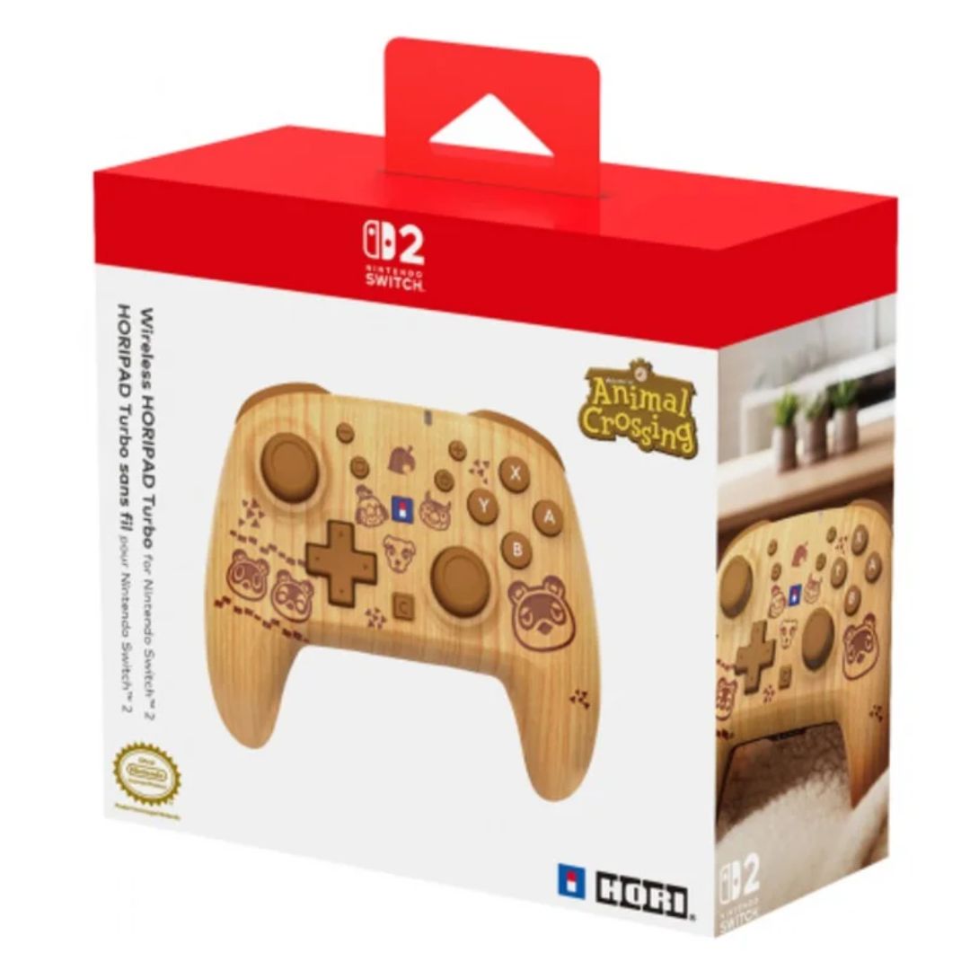 Horipad Turbo Inalámbrico (Animal Crossing) Hori NINTENDO SWITCH 2 (Accesorios)
