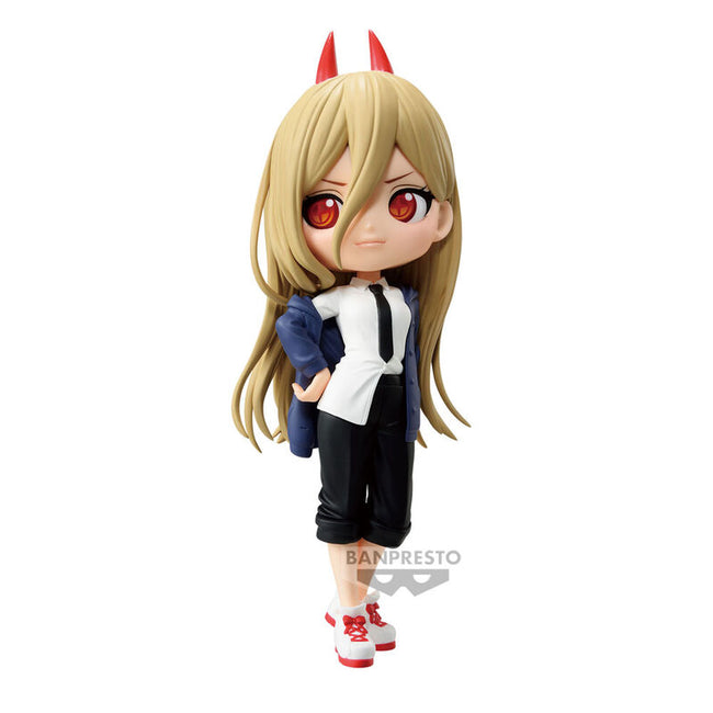 Figura Power Chainsaw Man Q Posket 14Cm Hover Image