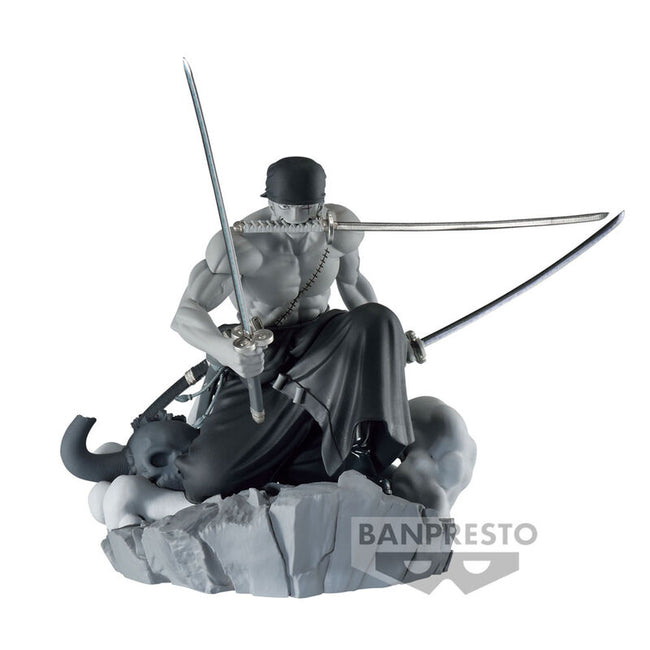 Figura Roronoa Zoro The Tones Dioramatic One Piece 15Cm Hover Image