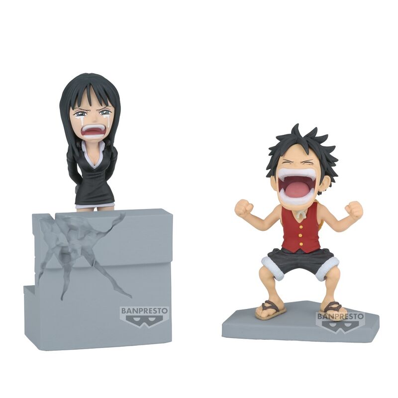Figura Luffy & Nico Robin World Collectable One Piece 10