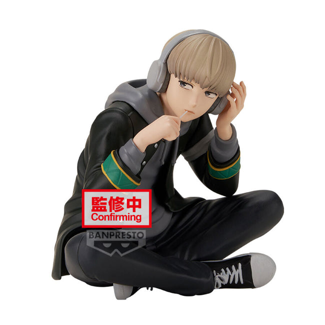Figura Sakura Haruka Sitting Wind Breaker 9Cm Hover Image