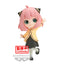 Figura Anya Forger Going Out Spy X Family Q Posket 13Cm
