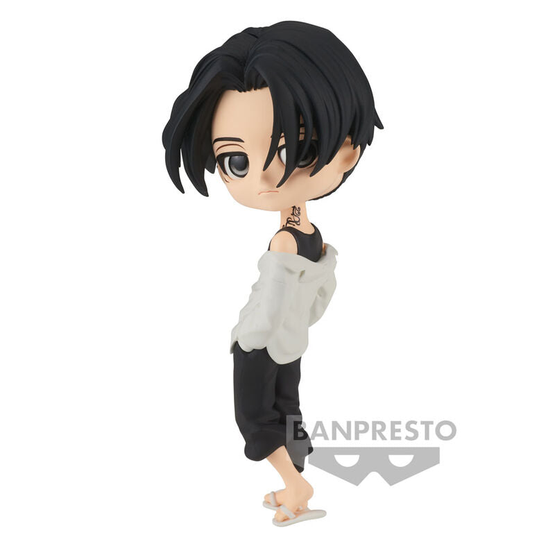 Figura Manjiro Sano Black Hair Tokyo Revengers Q Posket 14Cm