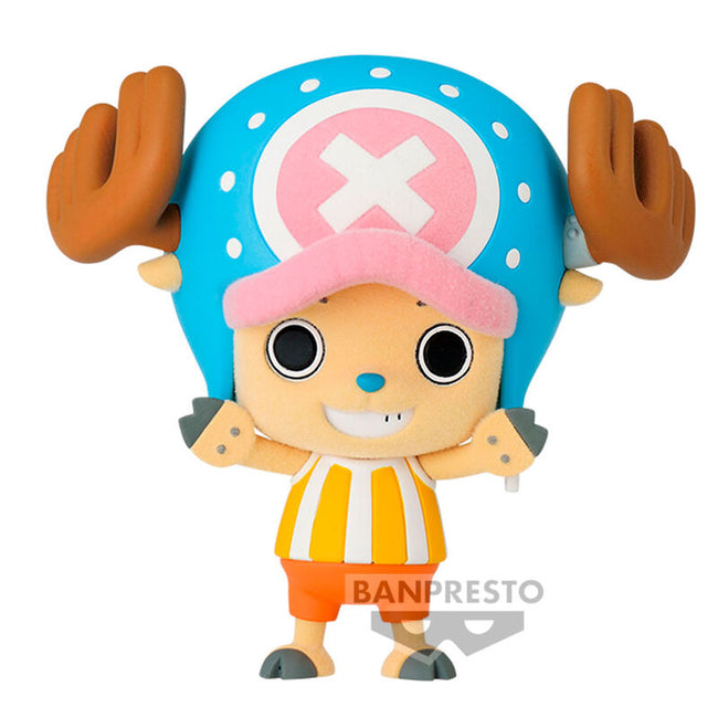 Figura Tony Chopper One Piece Fluffy Puffy 6Cm Hover Image