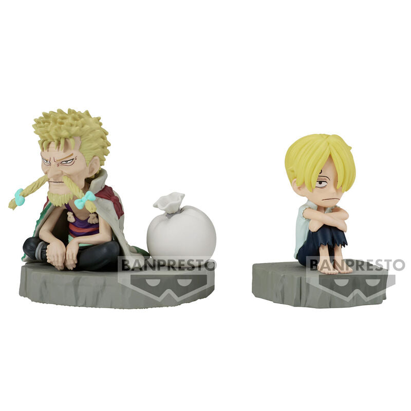 Figura Sanji & Zeff World Collectable Stories One Piece