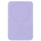Power Bank Mini 5000mAh Baseus compatible con MagSafe Morado - Carga rápida 20W y Cable tipo C inlcuido