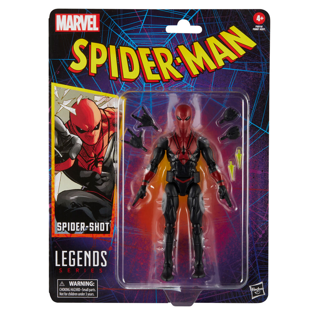 Figura Spider-Shot Spiderman Marvel 15Cm