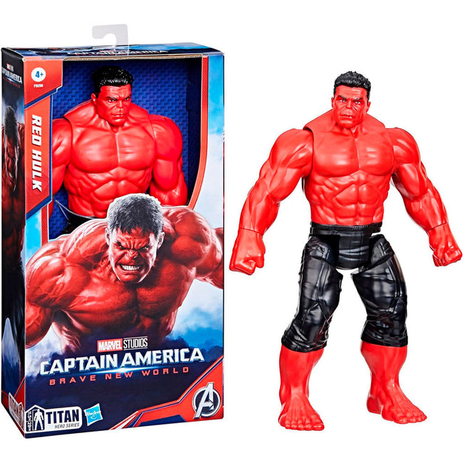 Figura Red Hulk Titan Hero Brave New World Capitan America Hover Image