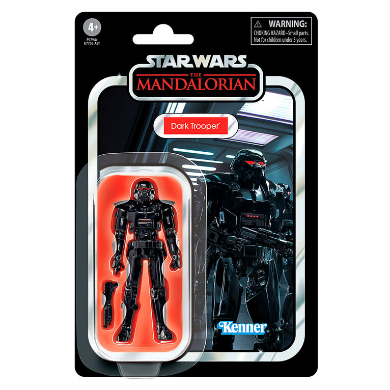 Figura Dark Trooper The Mandalorian Star Wars 9,5Cm