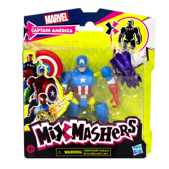 Figura Capitan America Mix Mashers Marvel 12Cm Hover Image