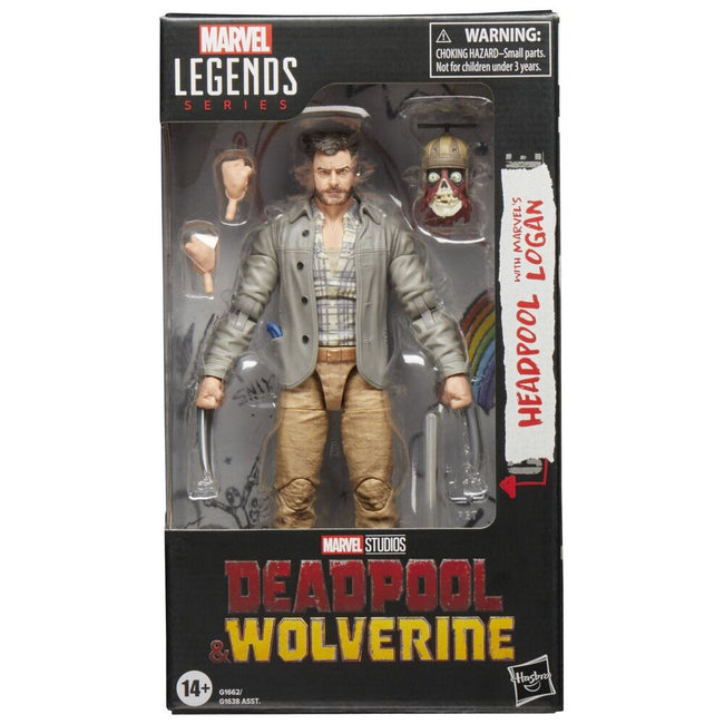 Figura Headpool With Marvels Logan - Deadpool & Wolverine Ma Hover Image