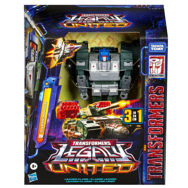 Figura Deluxe Overcharge Transformers Legacy United 19Cm Hover Image