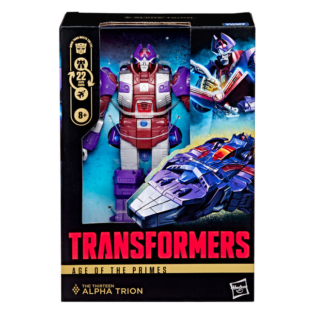 Figura Alpha Trion La Era De Los Primes Transformers 17,5Cm Hover Image