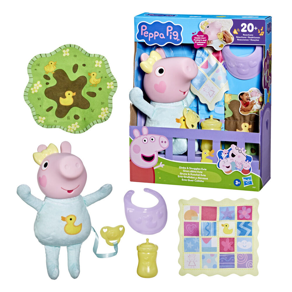 MuEca Evie GruIdos Y Abrazos Peppa Pig