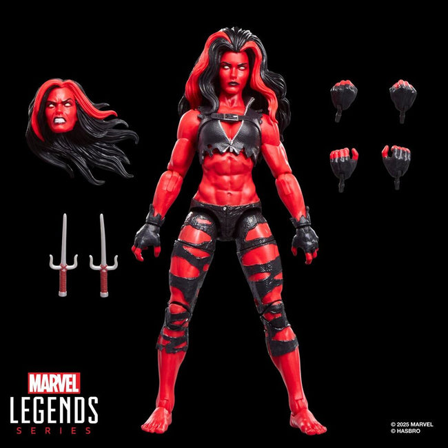 Figura Hulka Roja She-Hulk Marvel Legends 15Cm Hover Image