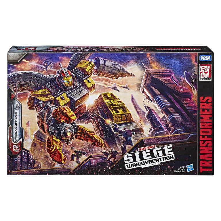 Figura Omega Supreme War Cybertron Trilogy Transformers