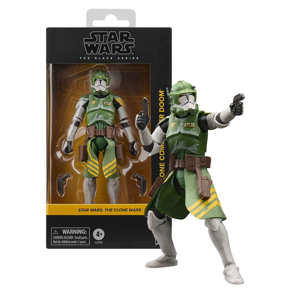 Figura Clone Commander Doom The Clone Wars Star Wars 15Cm