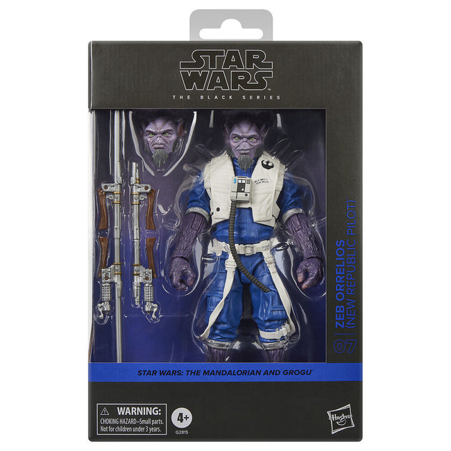 Figura Zeb Orrelios New Republic Pilot Star Wars The Mandalo Hover Image