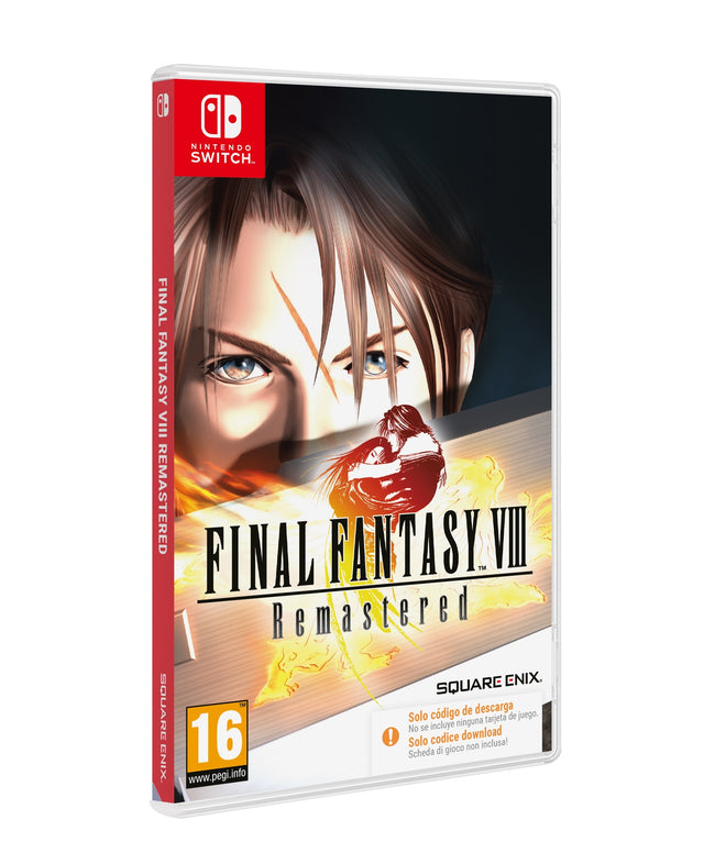 Final Fantasy Viii Remastered - Code In A Box Switch Hover Image