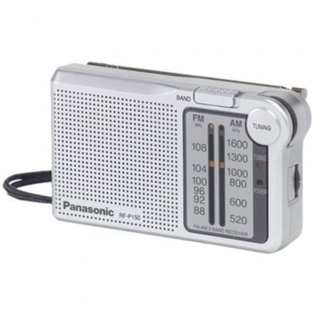 Radio Portátil Panasonic Rf-P150D/ Plata