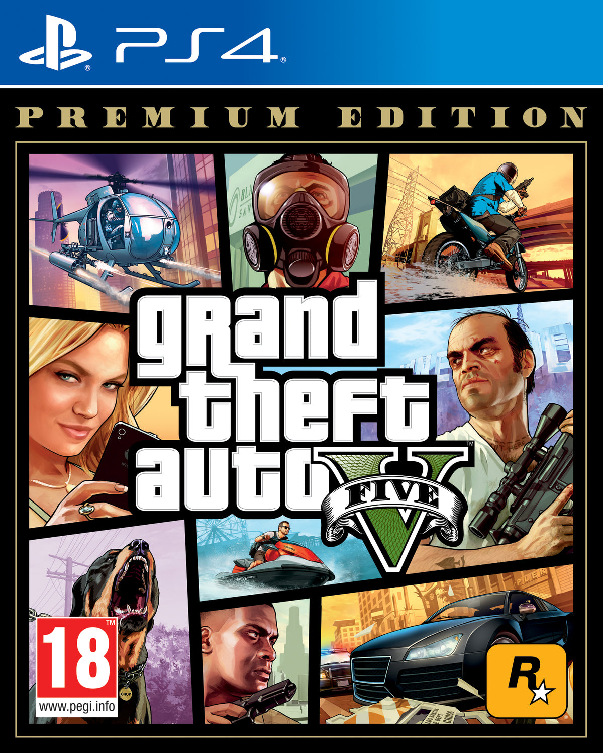 Grand Theft Auto V Premium Edition Ps4