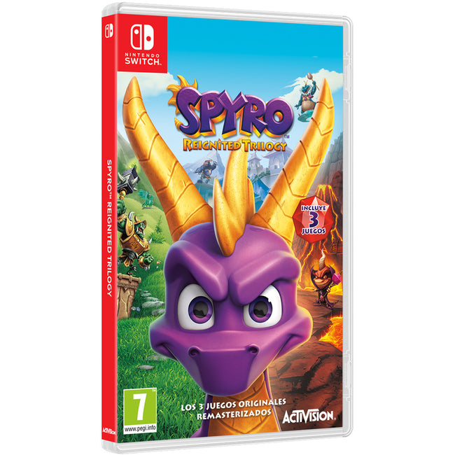 Spyro Reignited Trilogy Switch Hover Image