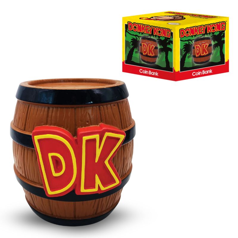 Super Mario - Hucha Barril Donkey Kong