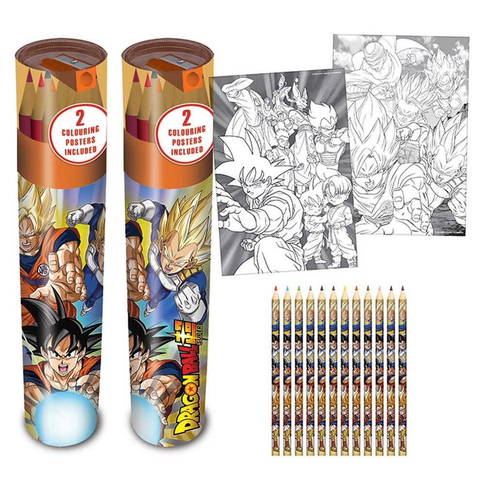 Set De Lápices De Colores Dragon Ball