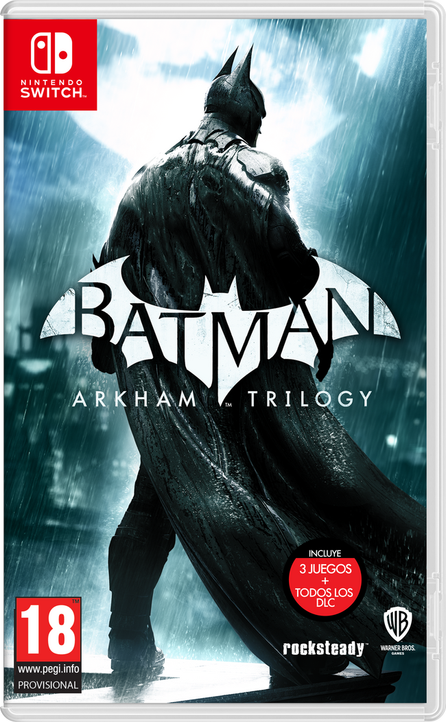 Batman Arkham Trilogy Standard Switch Hover Image