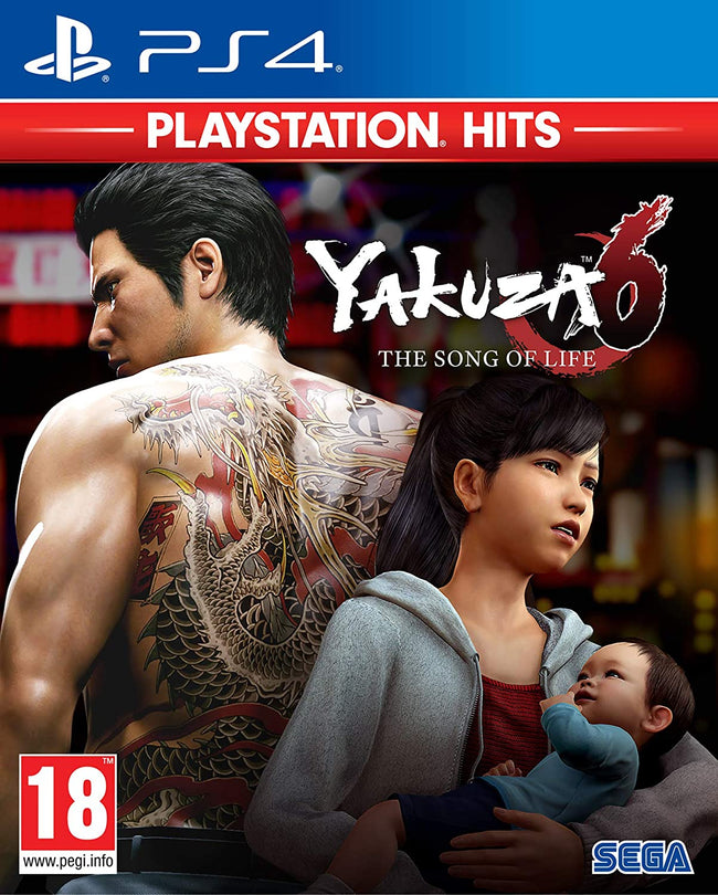 Yakuza 6:The Song O Life Hits Ps4 Hover Image