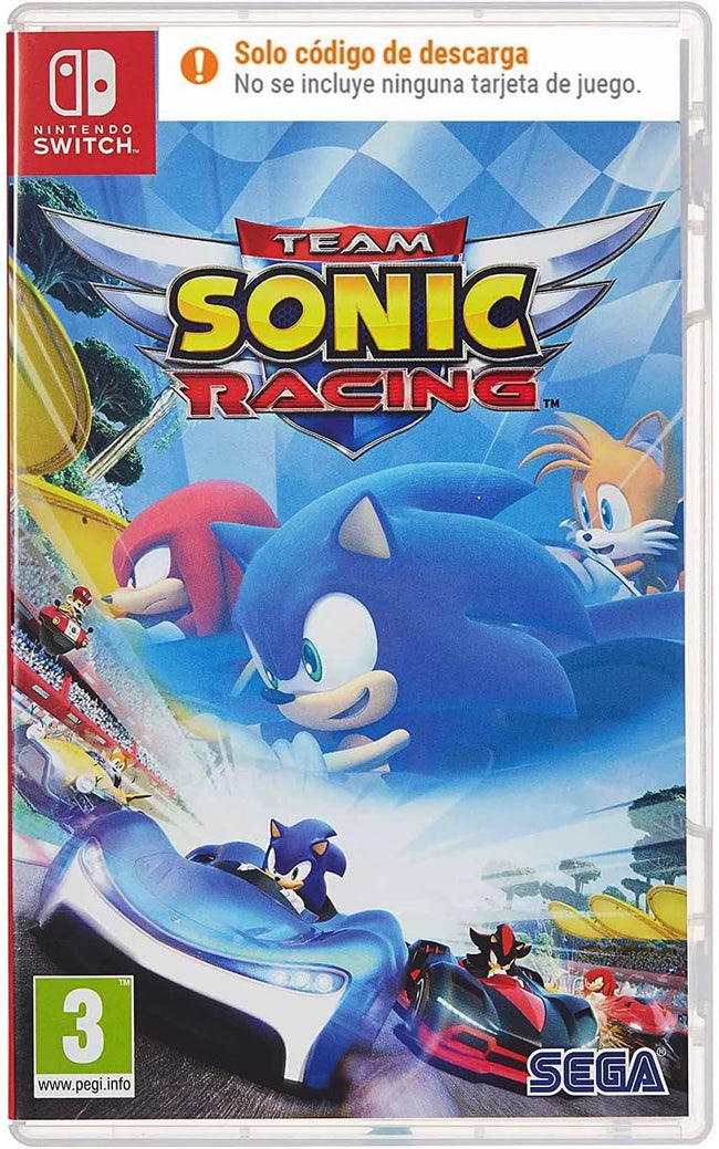 Team Sonic Racing Code in Box Switch Hover Image