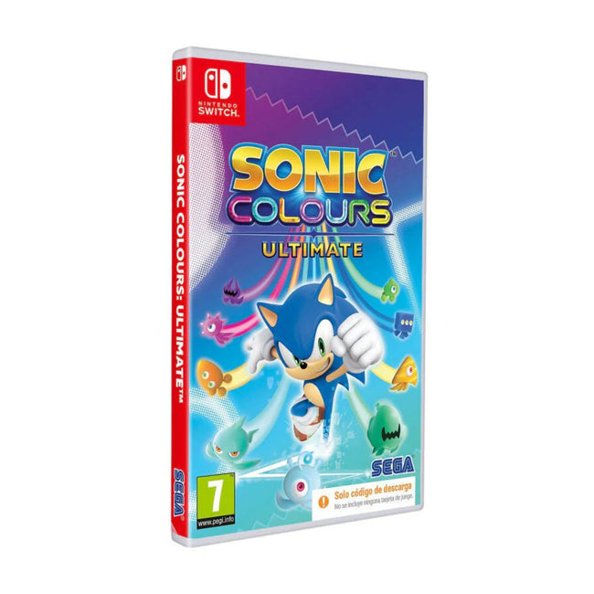 Sonic Colours Switch Code in Box Hover Image