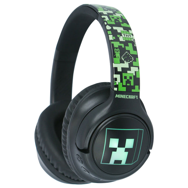 Auriculares Inalambricos Led Minecraft Hover Image