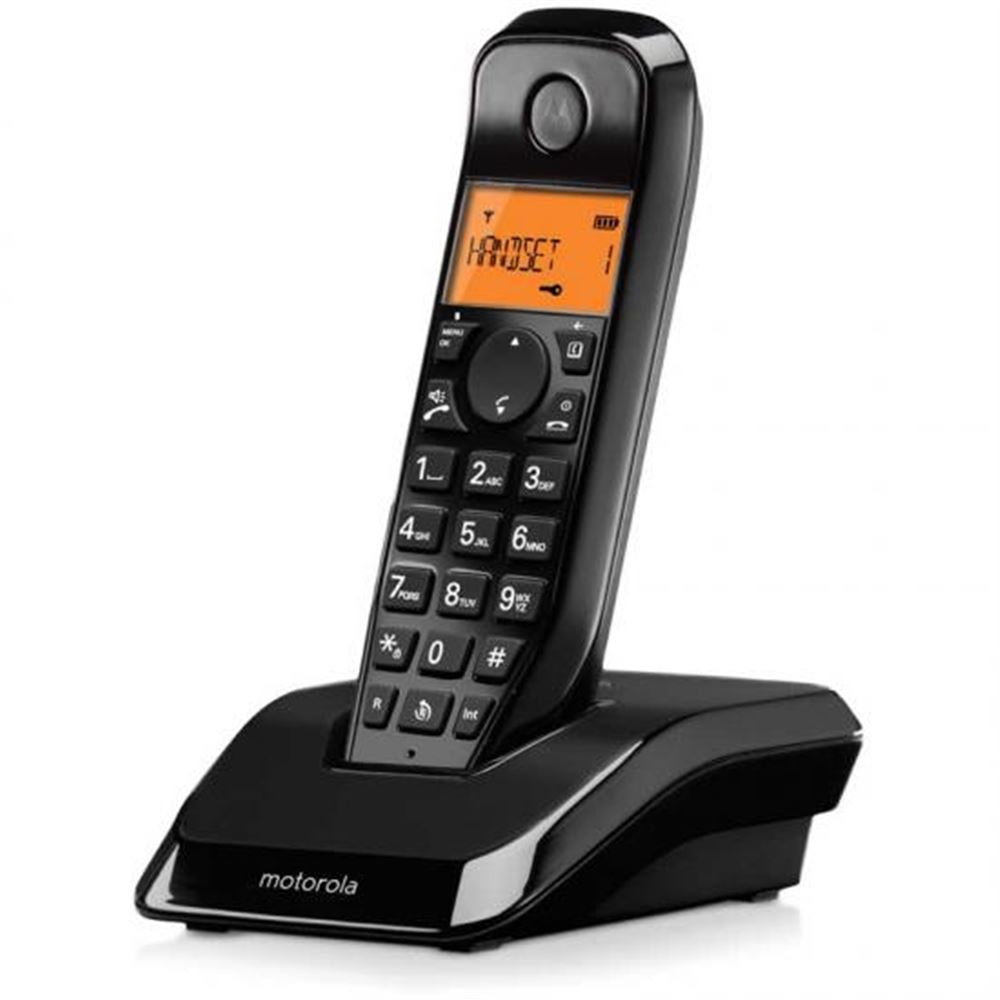 Teléfono Fijo Motorla S1201 Negro