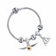 Set Regalo Harry Potter Pulsera, 2 Colgantes Y 3 Cuentas