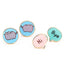 Set De Pendientes Hi , Bye Y Pusheen Dorados
