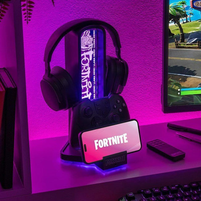 Soporte Auriculares 3 En 1 Fortnite Hover Image